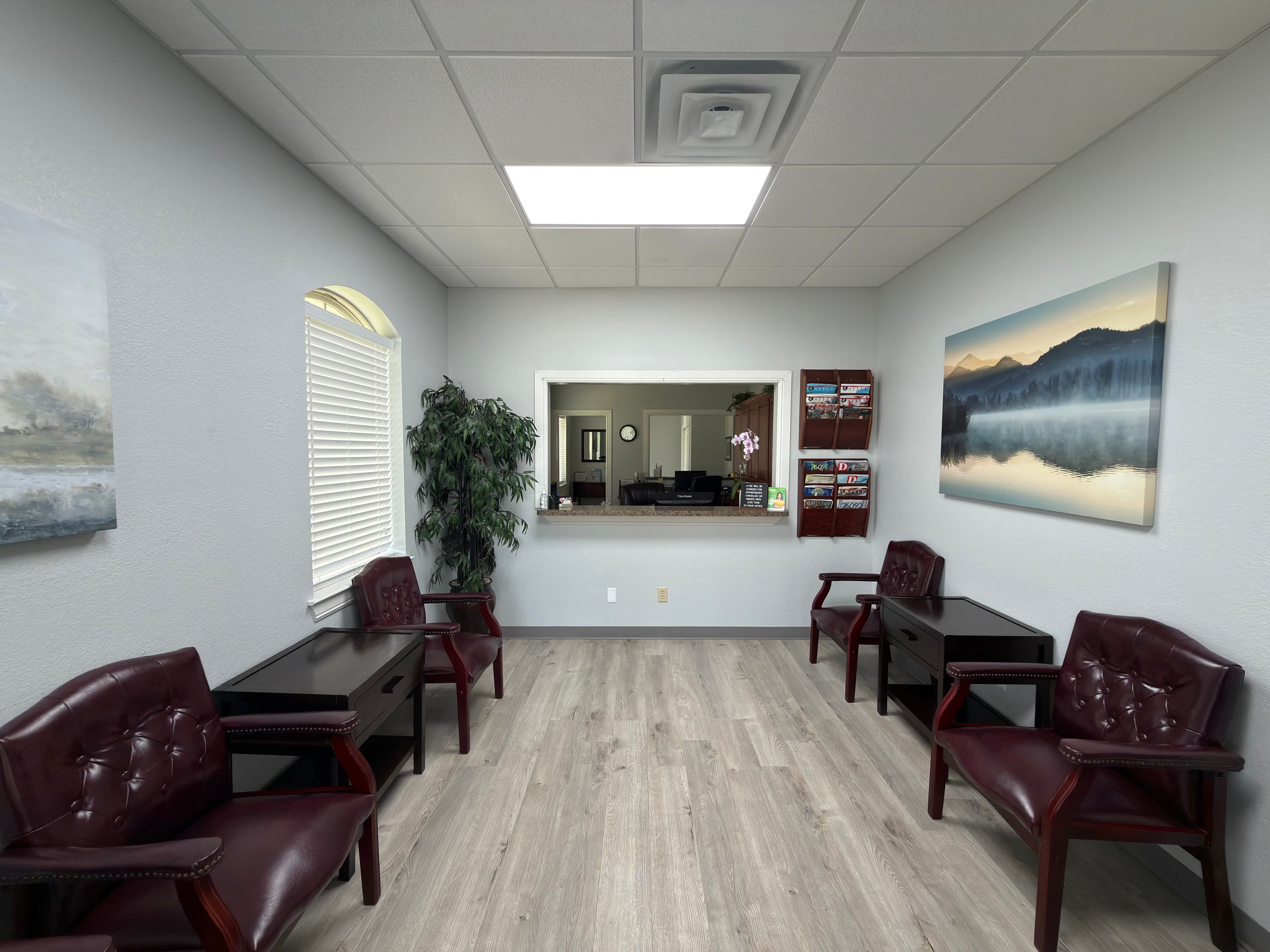 SmileZen Dental welcoming waiting area